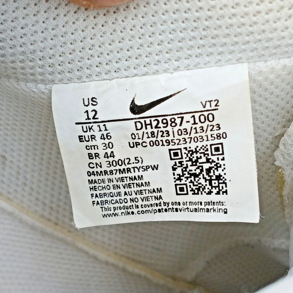 Nike‎ Mens Court Vision Low NN DH2987-100 White Casual Shoes Sneakers Size 12